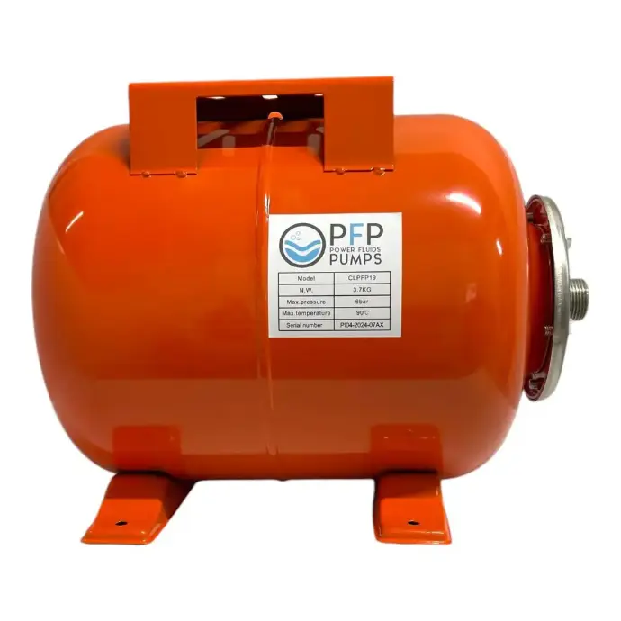 TANQUE HIDRON. METAL HORIZONTAL PFP 19LTS CLPFP19
