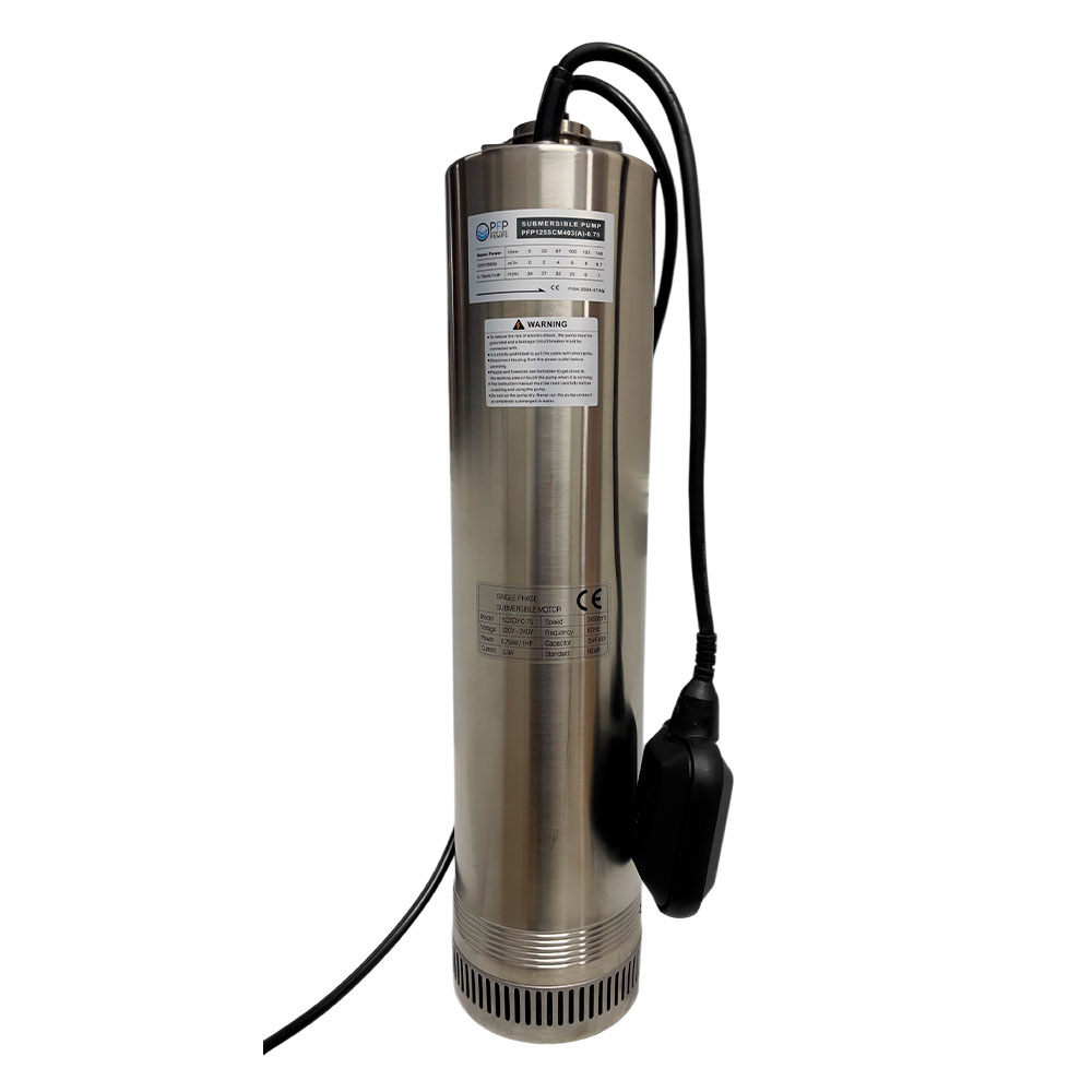 BOMBA CISTERNA SUMERGIBLE 2HP 220V/BOYA, PFP SERIE 33 GPM MODELO:PFP125SCM405