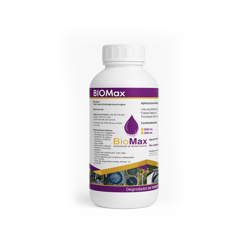 BIO MAX Degrador de Materia Orgánica 250 ml
