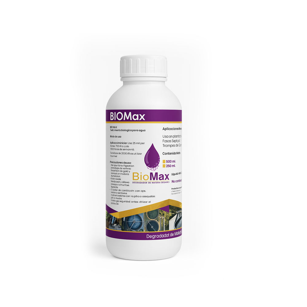 BIO MAX Degrador de Materia Orgánica 500 ml
