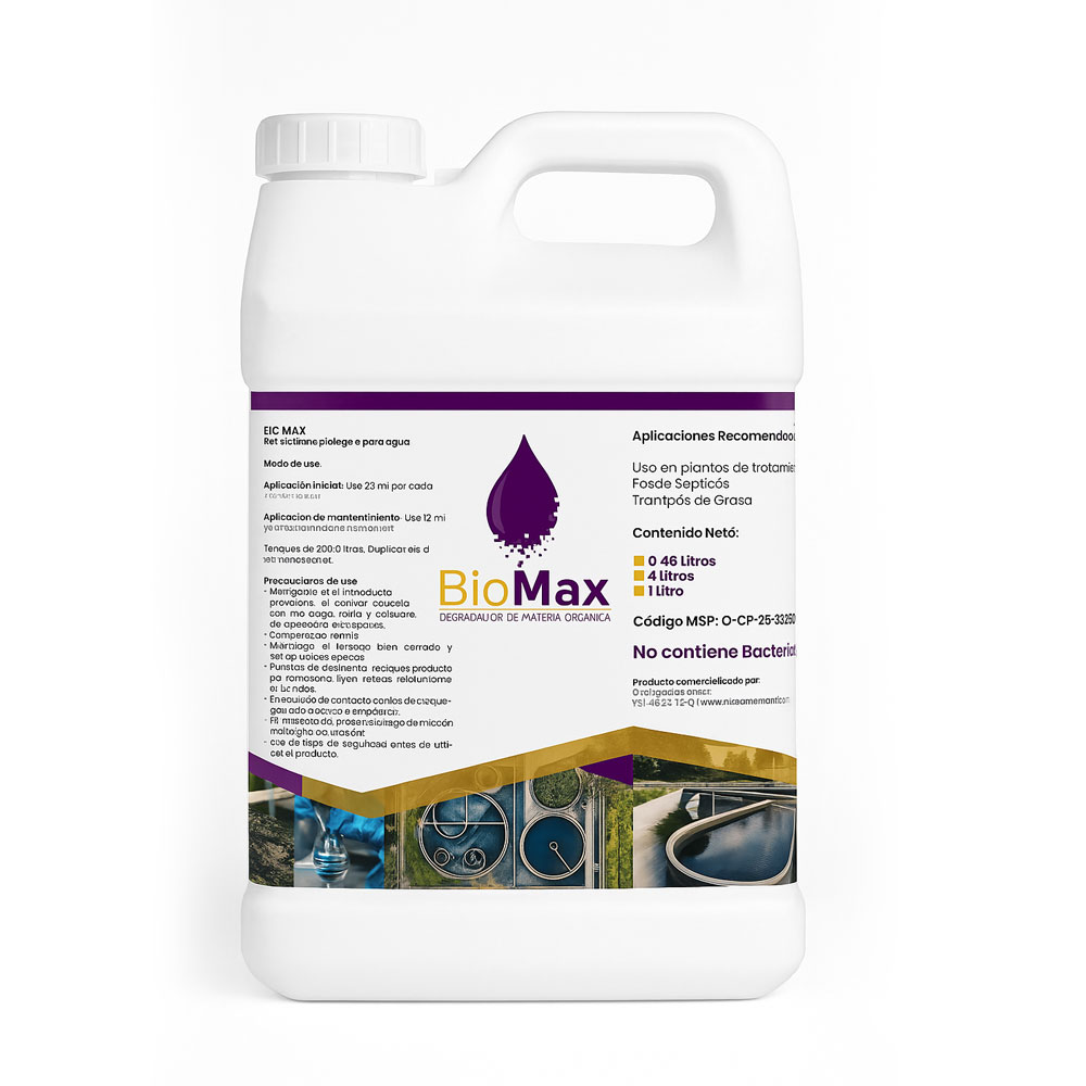 BIO MAX Degrador de Materia Orgánica 9.5 L