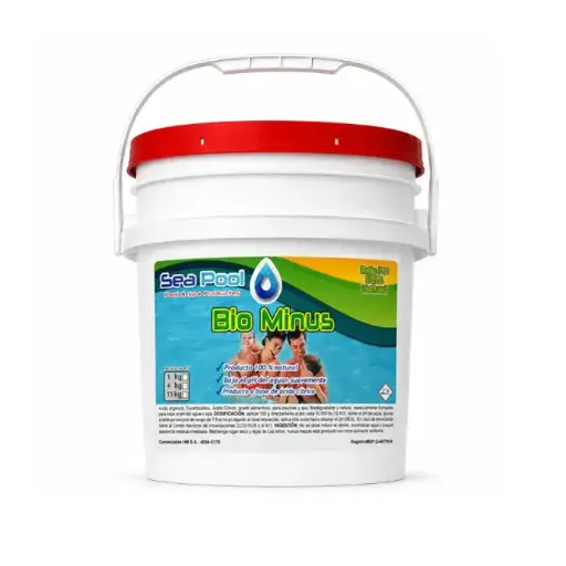 [31003181] BIO MINUS 20 KG ACIDO NATURAL BAJA PH, PISCINAS Y SPA *SEA POOL*