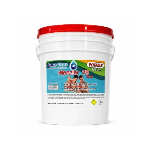 [31003273] HIPOCLOR 70% 10 KG TABLETAS POTABLE *SEA POOL*