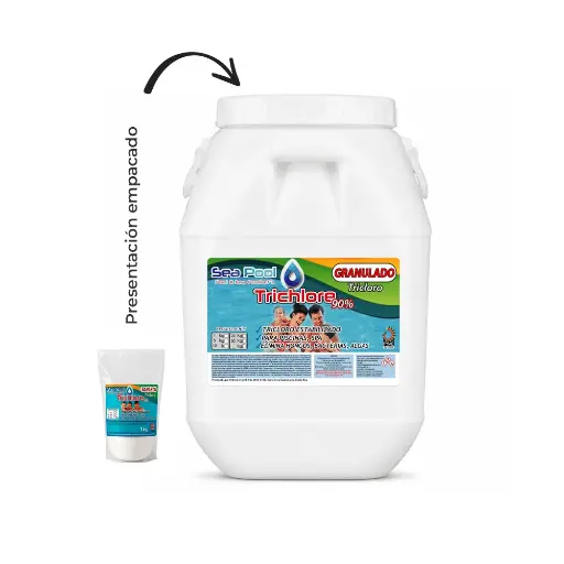[31003291] TRICHLORE PLUS 90%, 50 KG GRANULADO PISCINA Y SPA EMPACADO *SEA POOL*