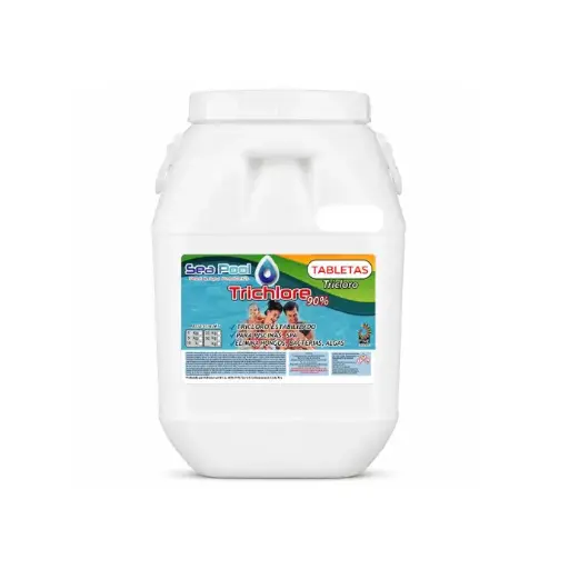 [3100336] TRICHLORE PLUS 90%, 50 KG TABLETAS PARA PISCINAS Y SPA (250TAB) *SEA POOL*
