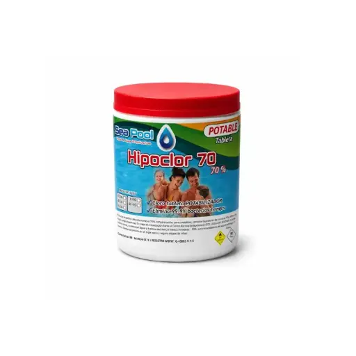[31003369] HIPOCLOR 70%, 1 KG TABLETAS POTABLE *SEA POOL*