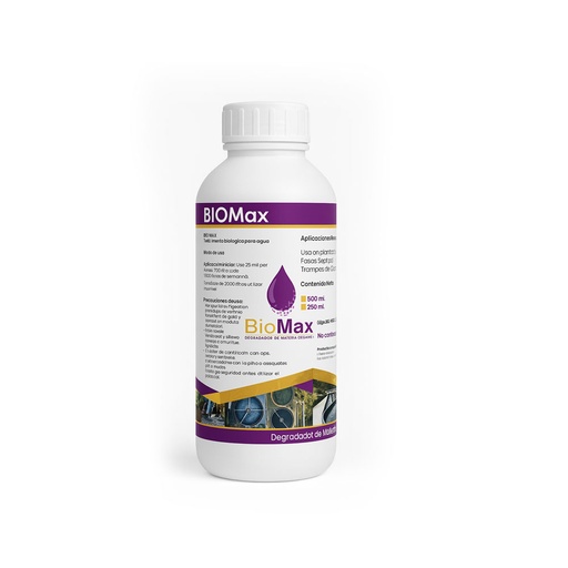[41004003] BIO MAX Degrador de Materia Orgánica 500 ml